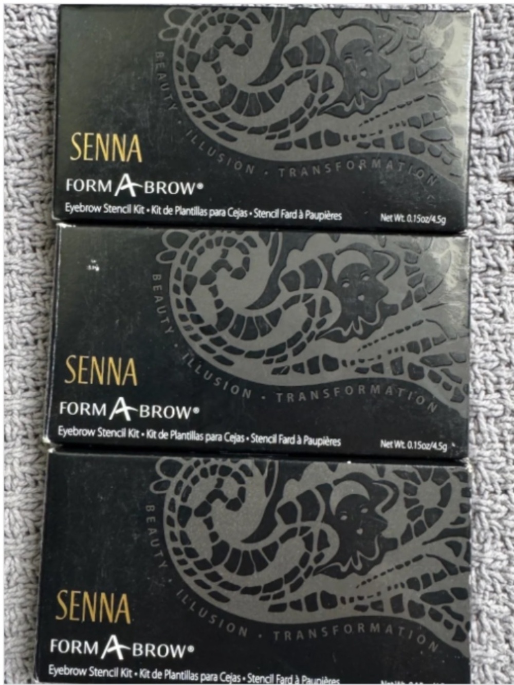 Senna Form A Brown Eyebrow Stencil Kit